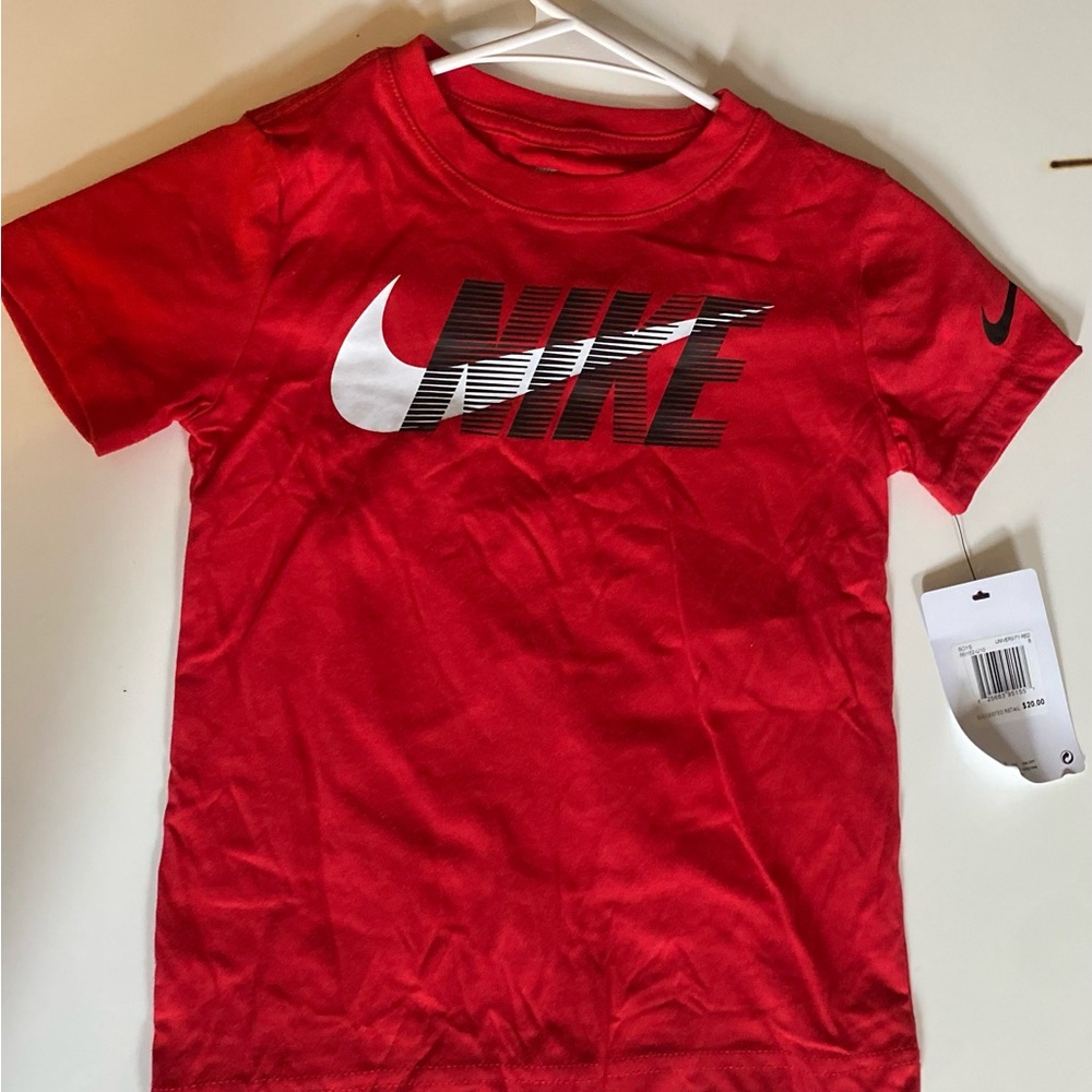Nike Kids Red Graphic T-Shirt